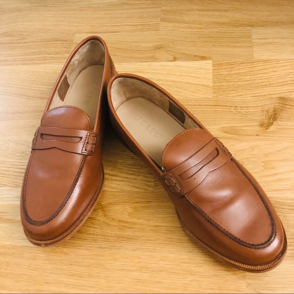 J Crew Leather Loafer